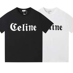 CELIN Lettering short-sleeved T-shirt（4 CP)-1932  